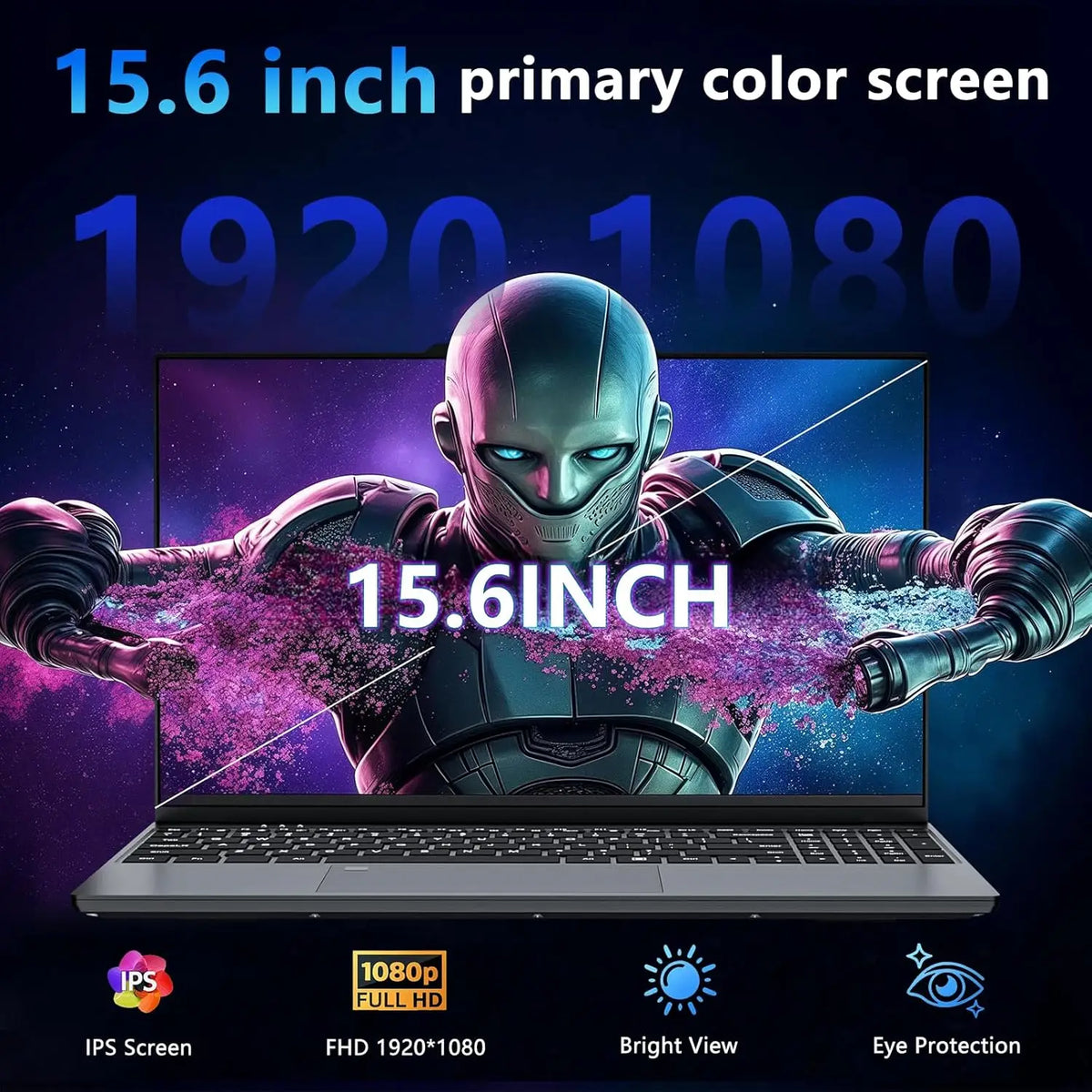 ACEKAMAS 15.6" Gaming Laptop  Core I9 10980HK IPS 1920*1080 Notebook Gamer 16GB RAM 1TB SSD Windows 11 Pro Office Laptop PC