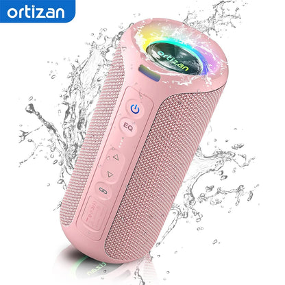 X8 Pro, Waterproof Portable Bluetooth Speaker, RGB Lights, Premium Sound Quality