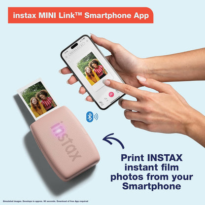 Instax Mini Link 3 Smartphone Printer - Clay White