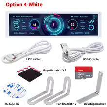 8.8" USB Secondary Monitor – IPS, Type-C, CPU/GPU Display