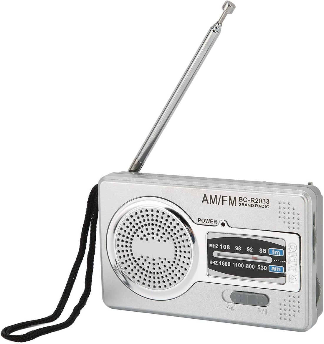 AM FM Radio, Portable Pocket Mini Battery Powered Radio with Loudspeaker Headphone Jack, Vintage Transistor Radio for Home, Travel, Camping, Work, Study and Emergency, Elderly