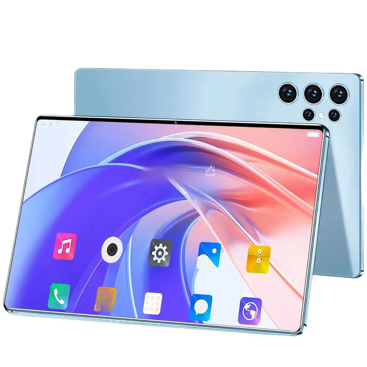 2025 New Upgraded Pad 10.1 Inch Android Tablet HD Display Octa Core 4GB RAM 64GB ROM Dual Phone Call Wifi Google Play Tablet PC