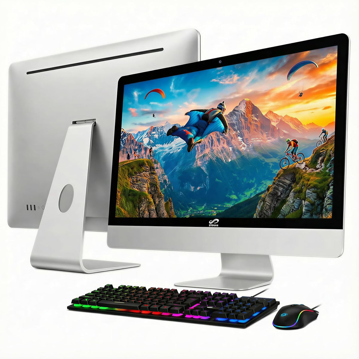 All-In-One Desktop Computer 22" FHD – Intel i5, 16GB RAM, 512GB SSD