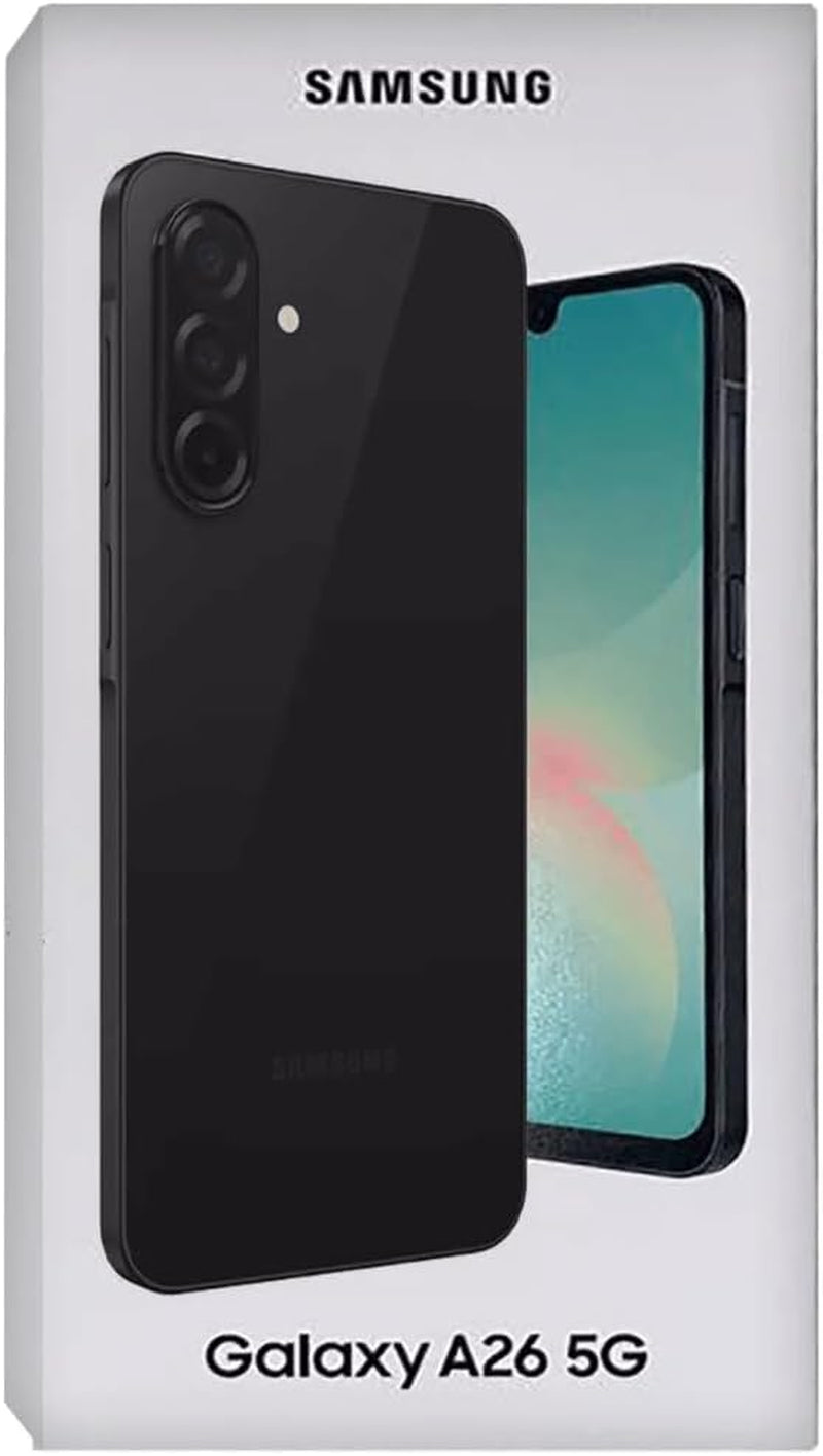 Galaxy A26 17 Cm (6.7) Hybrid Dual Sim Android 15 5G, W129185478 (Hybrid Dual Sim Android 15 5G USB Type-C 6 Gb 128 Gb 5000 Mah Black)