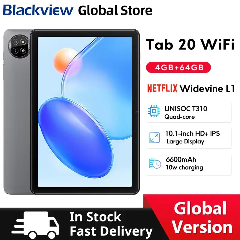 Tab 20 WIFI Tablets 10.1&