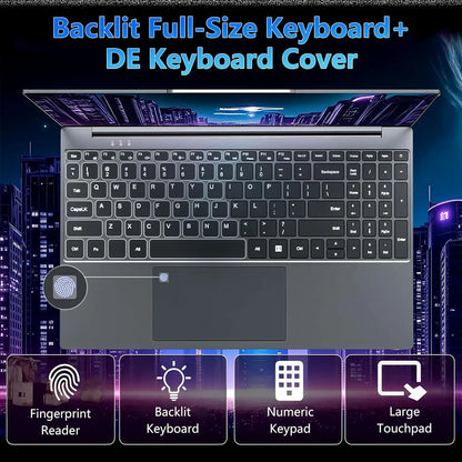 ACEKAMAS 15.6" Gaming Laptop  Core I9 10980HK IPS 1920*1080 Notebook Gamer 16GB RAM 1TB SSD Windows 11 Pro Office Laptop PC