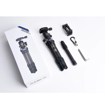 CMP163C 496G Max Loading 3Kgs Lightweight Table Mobile DSLR Carbon Fiber Mini Tripod for Camera Phone