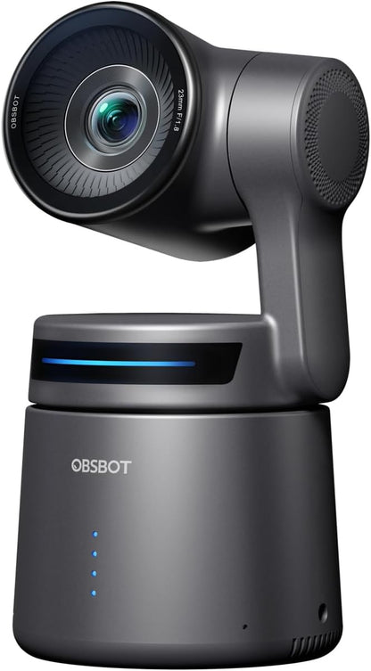 Tail Air Streaming Camera 4K, AI Tracking PTZ Camera with NDI Support, Intelligent APP, Gesture Control, Hdmi/Usb-C/Wifi Video Camera for Streaming, Youtube, Church, Worship, Sports, Etc.