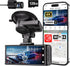 4K Dash Cam Front and Rear, STARVIS 2 Sensor, Touch Screen 3.18", Voice Control, 20Mb/S 5.8Ghz Wifi 6 Car Dashcam with 128GB Card, GPS, Night Vision, Emergency Lock, Parking Mode(F7N Touch)