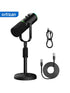 Podcast Dynamic Microphone, XLR/USB Recording PC Microphones for Broadcast, Podcast, Recording, Gaming & Streaming, Studio Mic