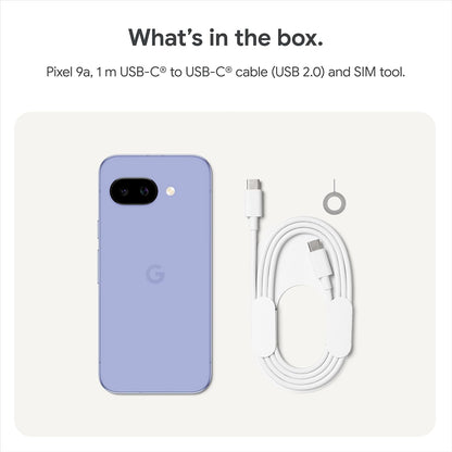 Pixel 9A - 128 GB -Unlocked Android Smartphone with AI Camera, All-Day Battery and Powerful Security - Obsidian