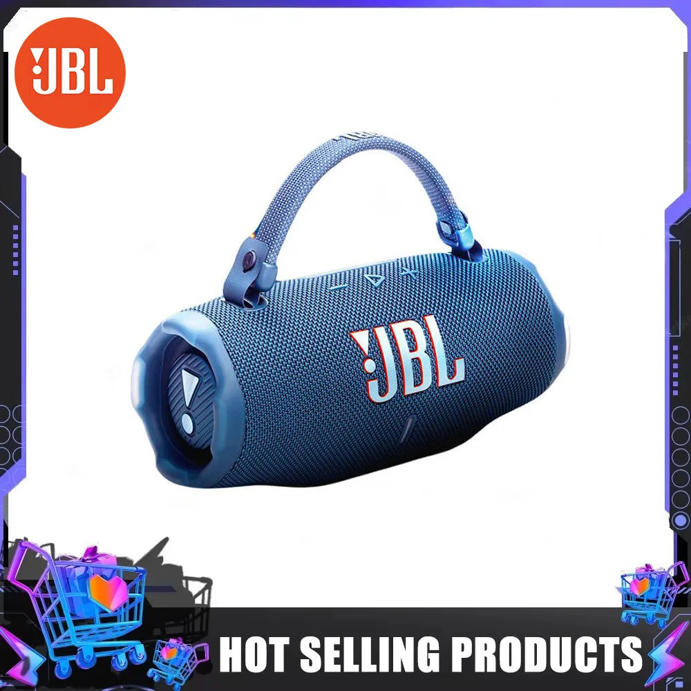 Charge 6 Portable Bluetooth Speaker FLIP6 IPX7 Waterproof Outdoor Stereo Bass Music Track with Independent Tweeter