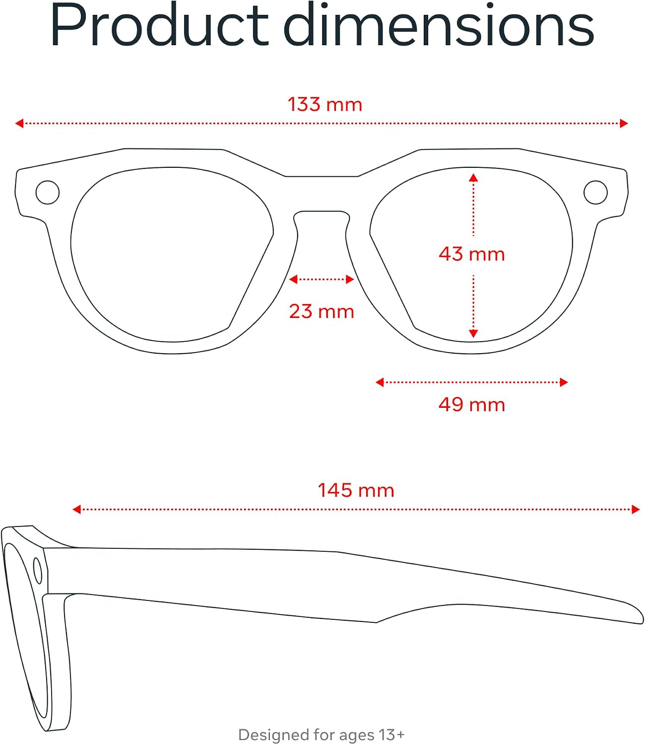 Oakley  HSTN, Black | Smart AI Glasses for Men, Women — Performance for Sports, Athletes — Camera, Audio, Video — 8 Hour Battery — 3K HD Resolution — Clear Lenses