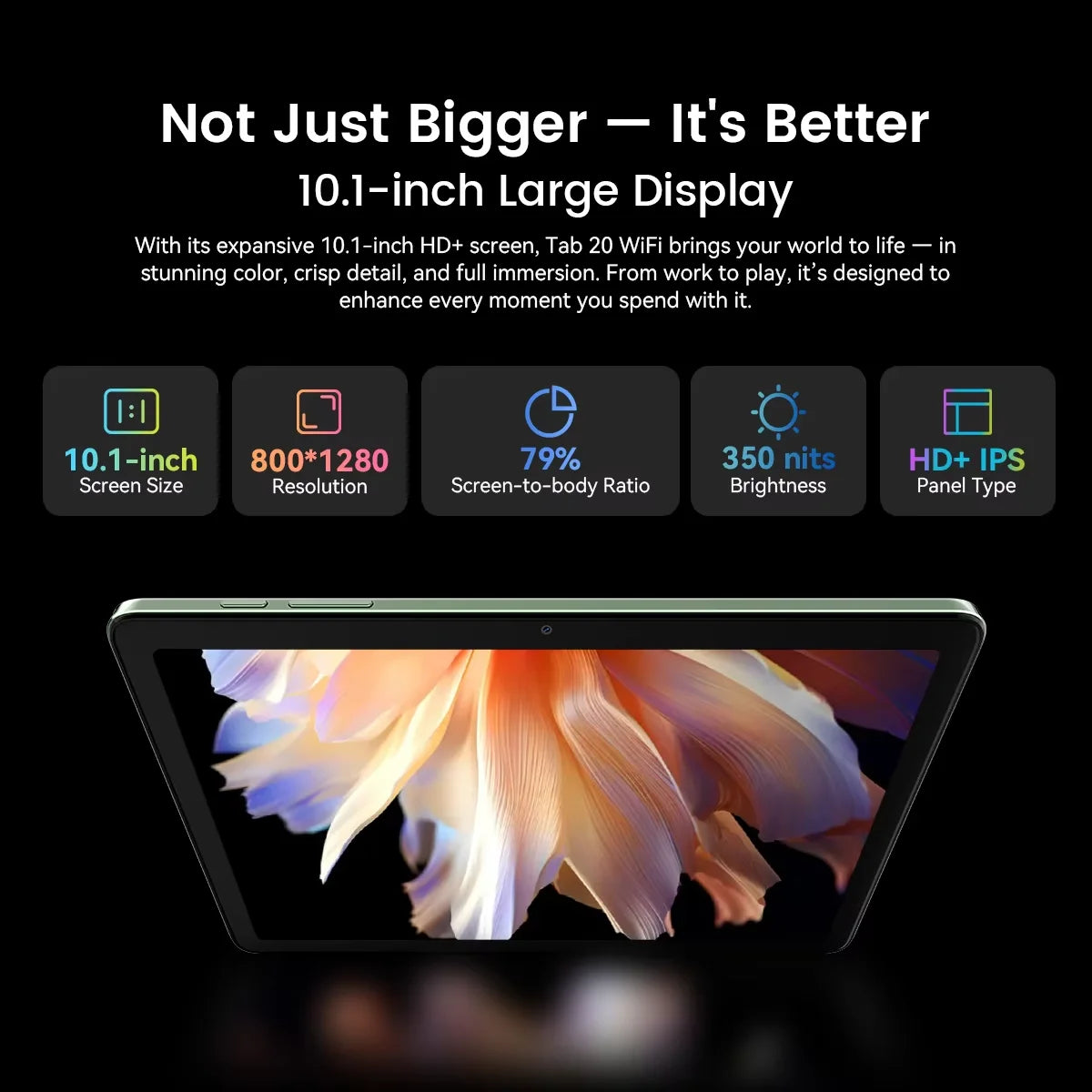 Tab 20 WIFI Tablets 10.1&