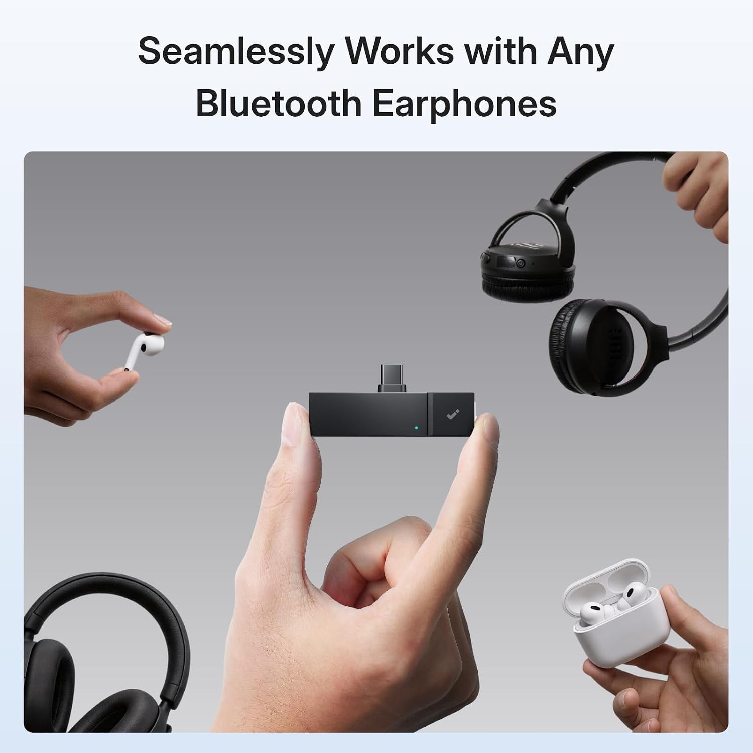 P1 Mini AI Voice Recorder: Smart Voice Recorder Works with Wireless Earbuds for Meeting Lectures Calls Bluecatch Tech Digital Audio Recorder Transcription Summary Hinotes