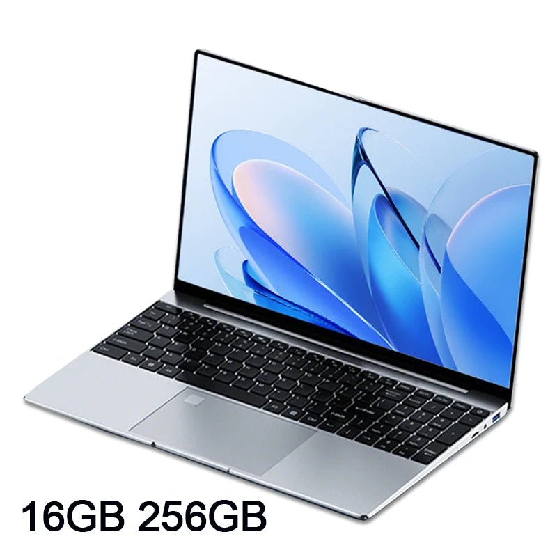 15.6"  Core I7 8550U Portable Laptops Windows 11 32GB 2TB Fingerprint Unlock Backlit Keyboard Gamer Study Office Notebook