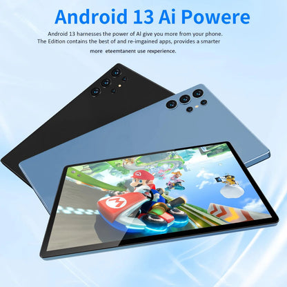 2025 New Upgraded Pad 10.1 Inch Android Tablet HD Display Octa Core 4GB RAM 64GB ROM Dual Phone Call Wifi Google Play Tablet PC