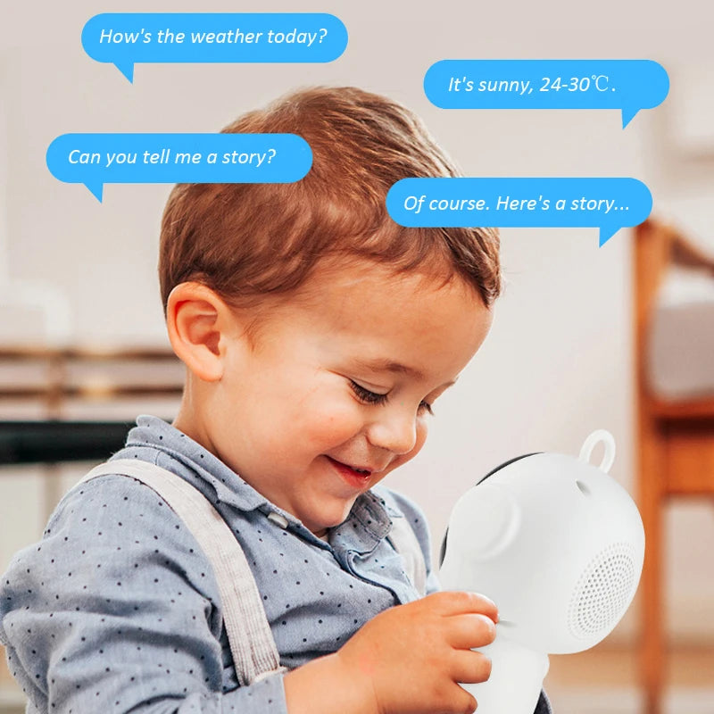Smart AI Robot Wifi Early Education Toys for Children Speech Recognition &amp; Voice Interactive Educational Learning Machine