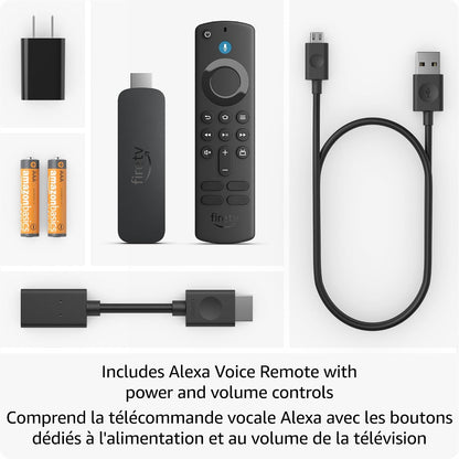 Fire TV Stick 4K plus (Newest Model), Streaming Device, Hundreds of Thousands of Movies and TV Episodes, Supports Wi-Fi 6, Watch Free &amp; Live TV, Designed for Alexa+