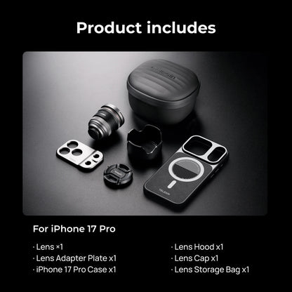 HD 105Mm Authentic Portraits Telephoto Phone Camera Optics 2X Zoom Telephoto Lens Telephoto for Iphone 17 Pro Promax
