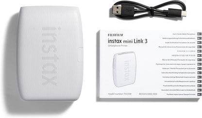 Instax Mini Link 3 Smartphone Printer - Clay White
