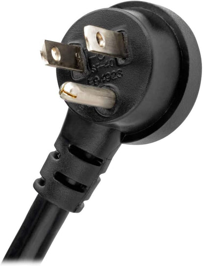 Isobar 6 Outlet Surge Protector Power Strip with 2 USB Charging Ports,10Ft Long Cord, Right-Angle Plug, Metal, 3840 Joules,Lifetime Limited Warranty &amp; $50K Insurance (Ibar6Ultrausbb)Black