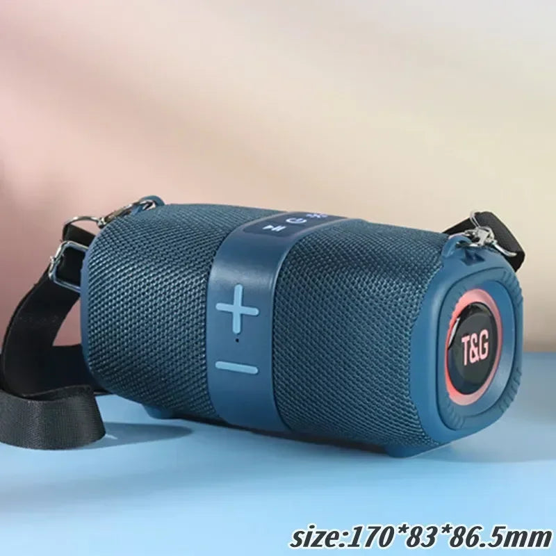 TG667 Outdoor Protable Wireless Bluetooth Speaker Dual Speaker Bluetooth 5.3 Subwoofer with RGB Support FM /TF Card/Usb Disk