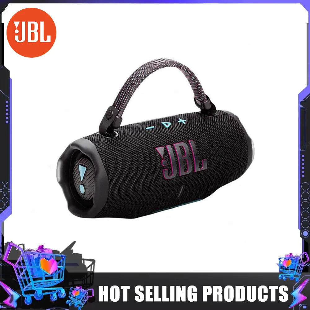 Charge 6 Portable Bluetooth Speaker FLIP6 IPX7 Waterproof Outdoor Stereo Bass Music Track with Independent Tweeter