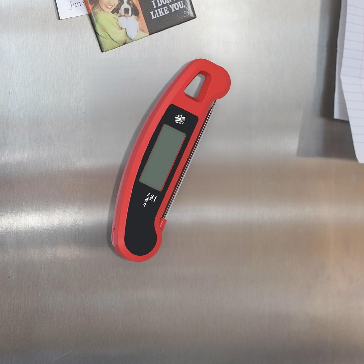 Javelin® PRO Duo Ultra-Fast 1-Second Professional Digital Instant Read Meat Thermometer for Cooking, Auto-Rotating Backlit Display, IP65 Water Resistant – Panda