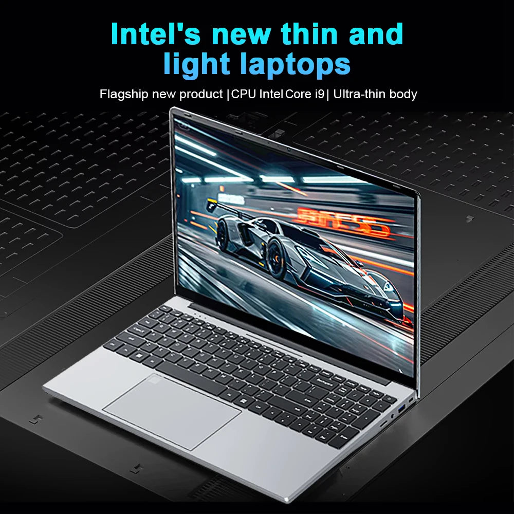 2026 Gaming 15.6"Laptop  Core I9 10980Hk/I9 9900U Computer 16GB RAM 1TB 2TB 1920*1080 Fingerprint Unlock Backlit Windows 11