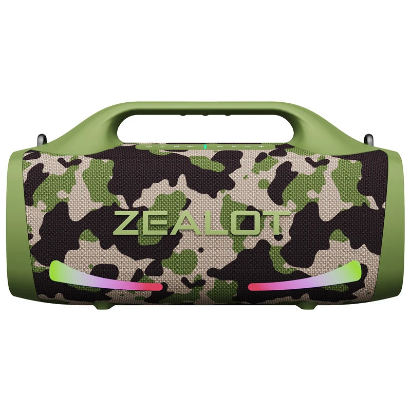 -S79 Speaker Party Portable Speaker with Bluetooth 5.2, Portable Handle, 24-Hour Playtime, for Party, Camping