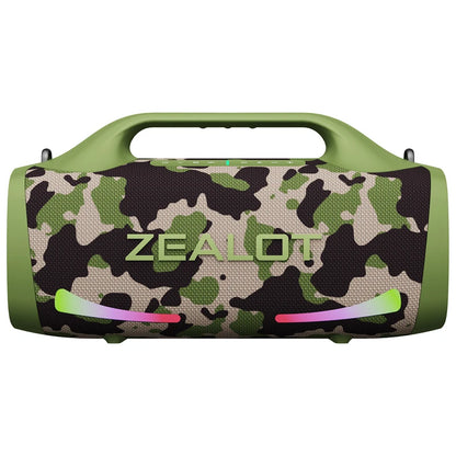 -S79 Speaker Party Portable Speaker with Bluetooth 5.2, Portable Handle, 24-Hour Playtime, for Party, Camping