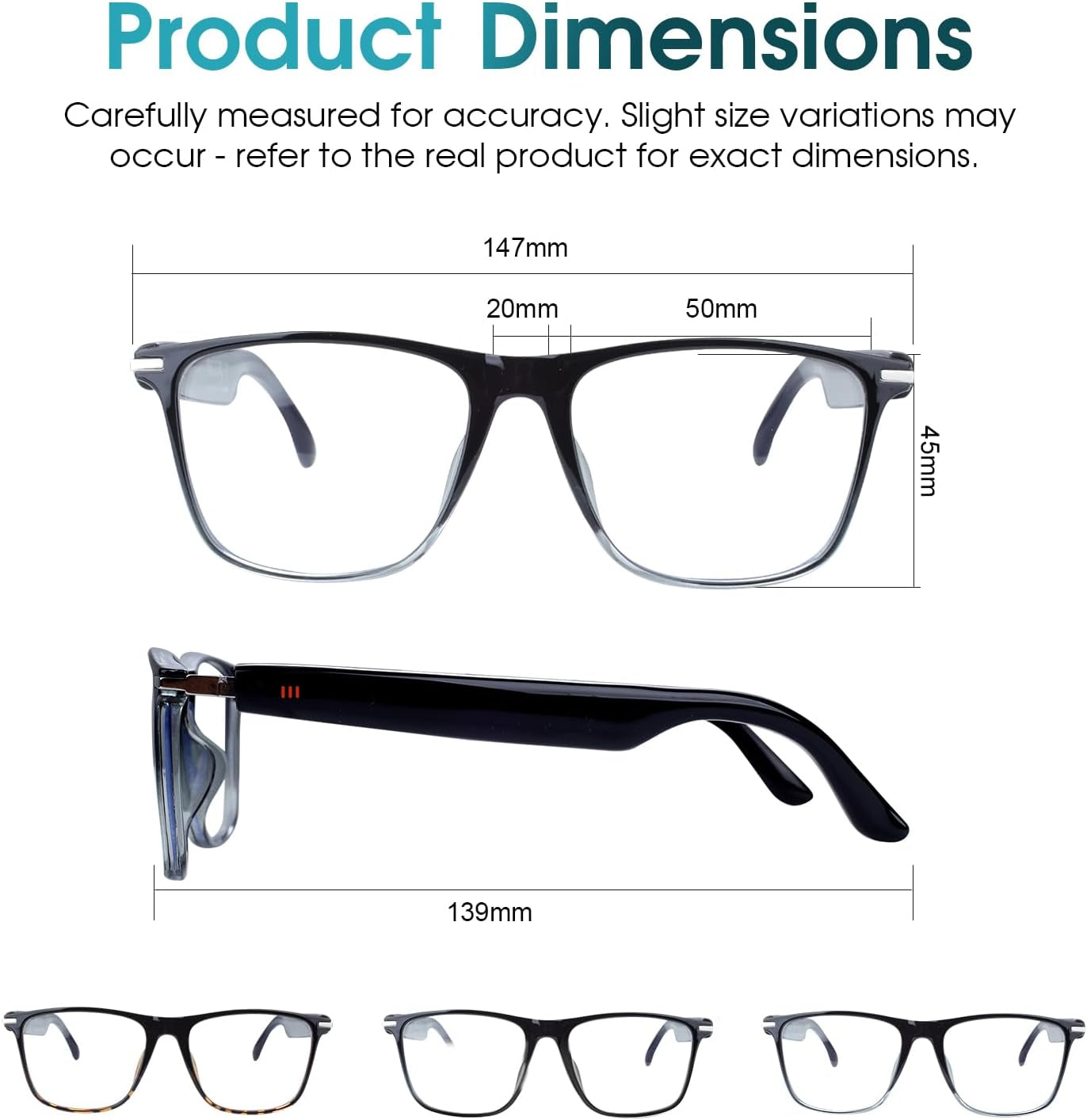 Bluetooth Audio Smart Glasses for Women & Men, Bluetooth Glasses with Color-Change Lens, Open Ear Speakers, IPX5 Waterproof, Smart Audio Glasses for Iphone Android Music/Calls (Brown)