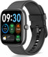 Smart Watch for Men Women (Answer/Make Call), 1.83" HD Fitness Tracker with Heart Rate/Spo2/Sleep Monitor, Pedometer, 120+ Sport Modes, IP67 Waterproof, 7-Day Battery, for Ios Android, Black