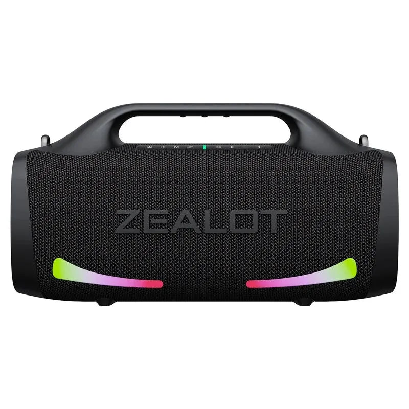 -S79 Speaker Party Portable Speaker with Bluetooth 5.2, Portable Handle, 24-Hour Playtime, for Party, Camping