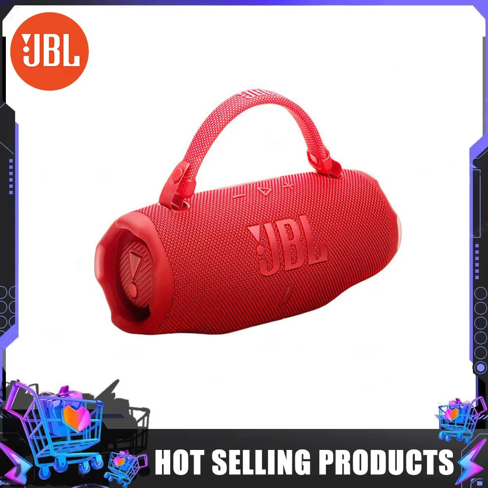 Charge 6 Portable Bluetooth Speaker FLIP6 IPX7 Waterproof Outdoor Stereo Bass Music Track with Independent Tweeter