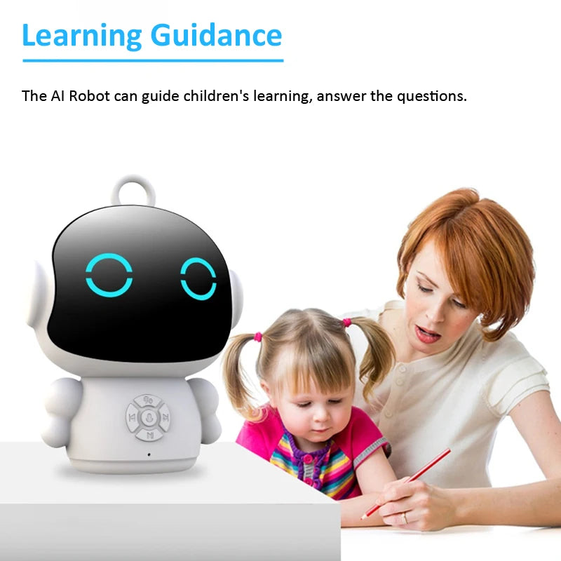 Smart AI Robot Wifi Early Education Toys for Children Speech Recognition &amp; Voice Interactive Educational Learning Machine