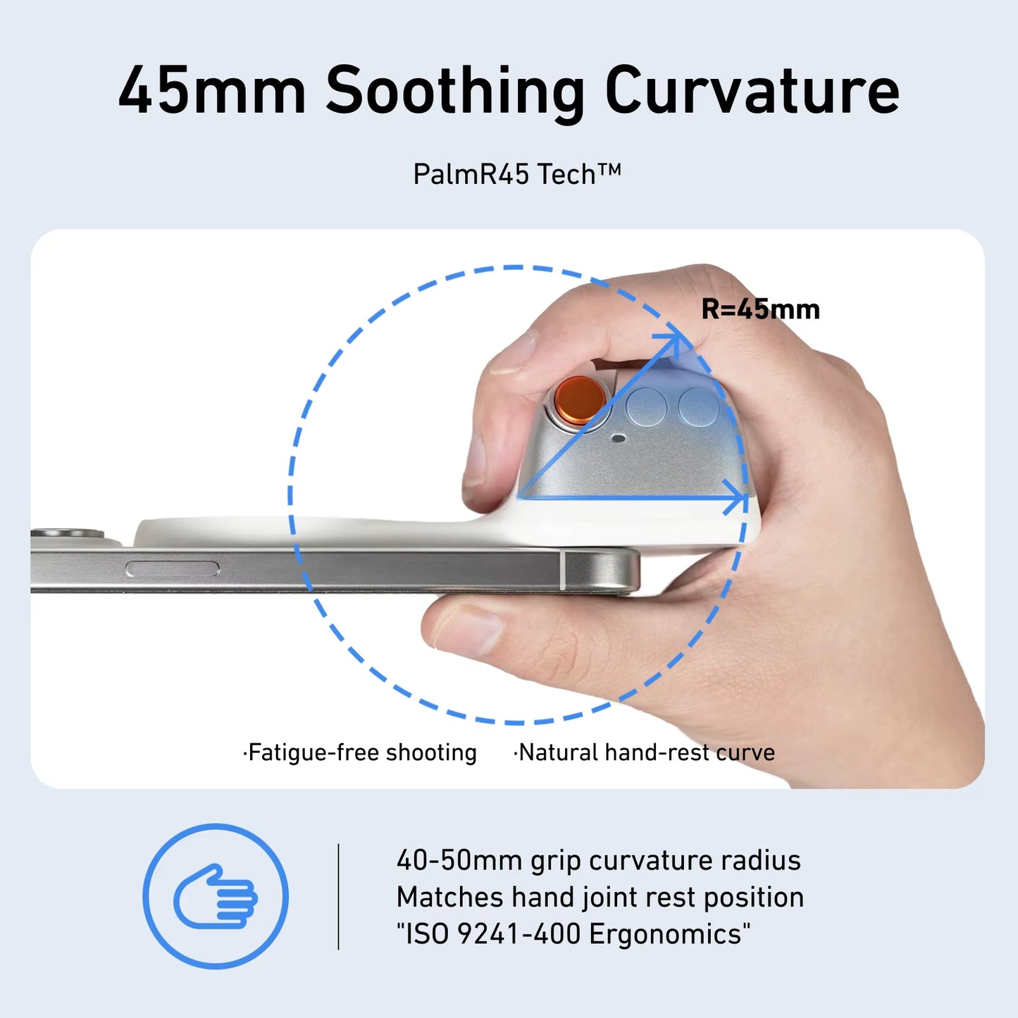 Magnetic Phone Camera Shoot Hand Grip Phone Holder Shooting Aid Remote Control Handle for Iphone HUAWEI SAMSUNG Phone