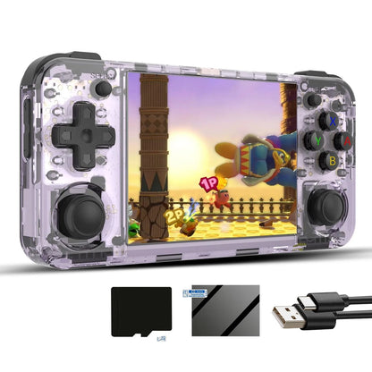 RG35XX H Linux Retro Handheld Game Console 64G Pre-Loaded 5570 Games, 3.5&