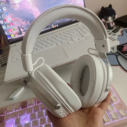 Newly Upgraded  V9 Pro Over-Ear Gaming Headset with Four-Mode Connectivity Long Battery Life for Gaming and Entertainment
