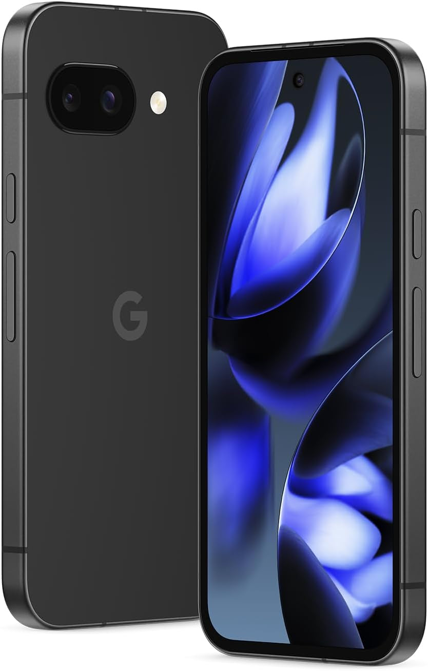 Pixel 9A - 128 GB -Unlocked Android Smartphone with AI Camera, All-Day Battery and Powerful Security - Obsidian