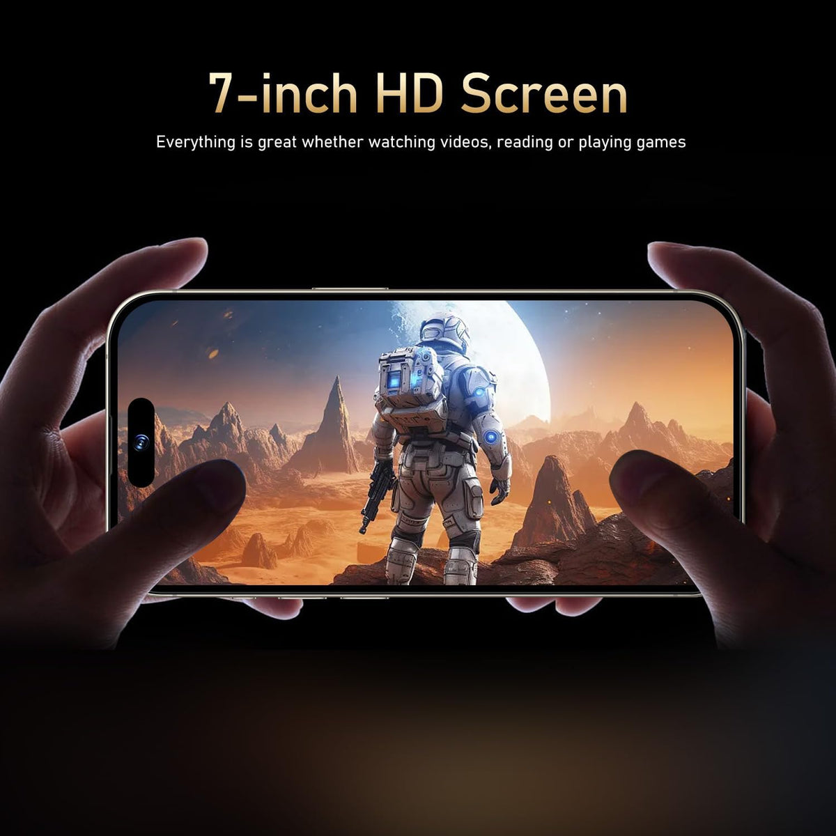 Unlocked Phone A16 PX Smartphone 8GB+256GB Cell Phone 24MP+50MP Camera Pixels 6800Mah Battery for Extended Standby 6.7 Inch HD Screen Mobile Phone 4G Dual SIM (Gray)