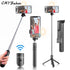 Cmybabee Selfie Stick, Tripod, 40In Retractable Selfie Stick Tripod with Remote, 2 Level Fill Light, Selfie Tripod for Iphone Android