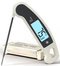 Javelin® PRO Duo Ultra-Fast 1-Second Professional Digital Instant Read Meat Thermometer for Cooking, Auto-Rotating Backlit Display, IP65 Water Resistant – Panda