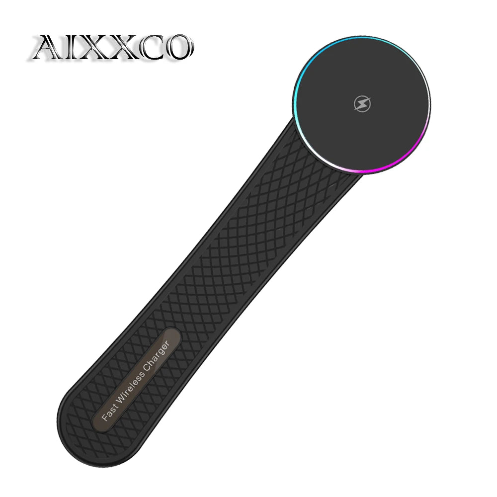 AIXXCO Car Phone Holder Magnetic Wireless Charger 15W Fast Charging Car Charger Holder for Iphone 16 15 14 13 Pro Max