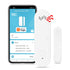 Wifi or Zigbee Window Door Sensor with Battery Smart Home Security Alarm System Voice Control via Alexa Google Home Smart