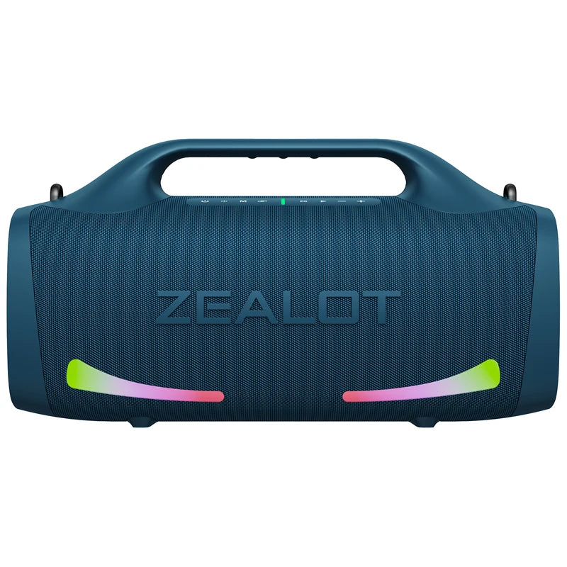 -S79 Speaker Party Portable Speaker with Bluetooth 5.2, Portable Handle, 24-Hour Playtime, for Party, Camping